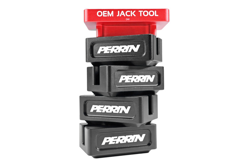 Subaru Legacy Jack Pad Set - Perrin Performance - 5pc - Black - `93-`25 Subaru Legacy Jack Pad Set - Perrin Performance - 5pc - Black - `93-`25